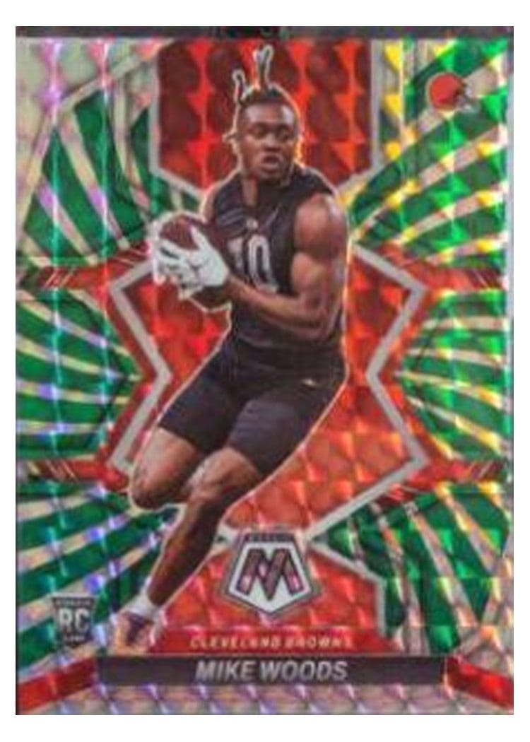 2022 Panini Mosaic Base Set Mike Woods #350 card