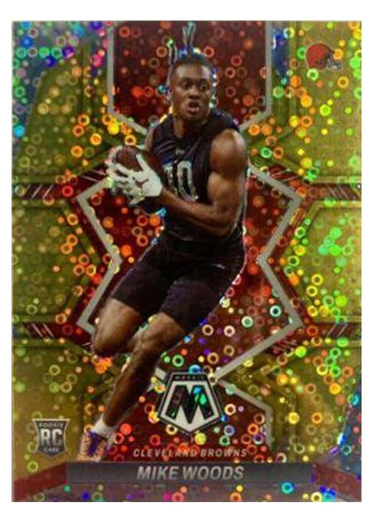 2022 Panini Mosaic Base Set Mike Woods #350 card