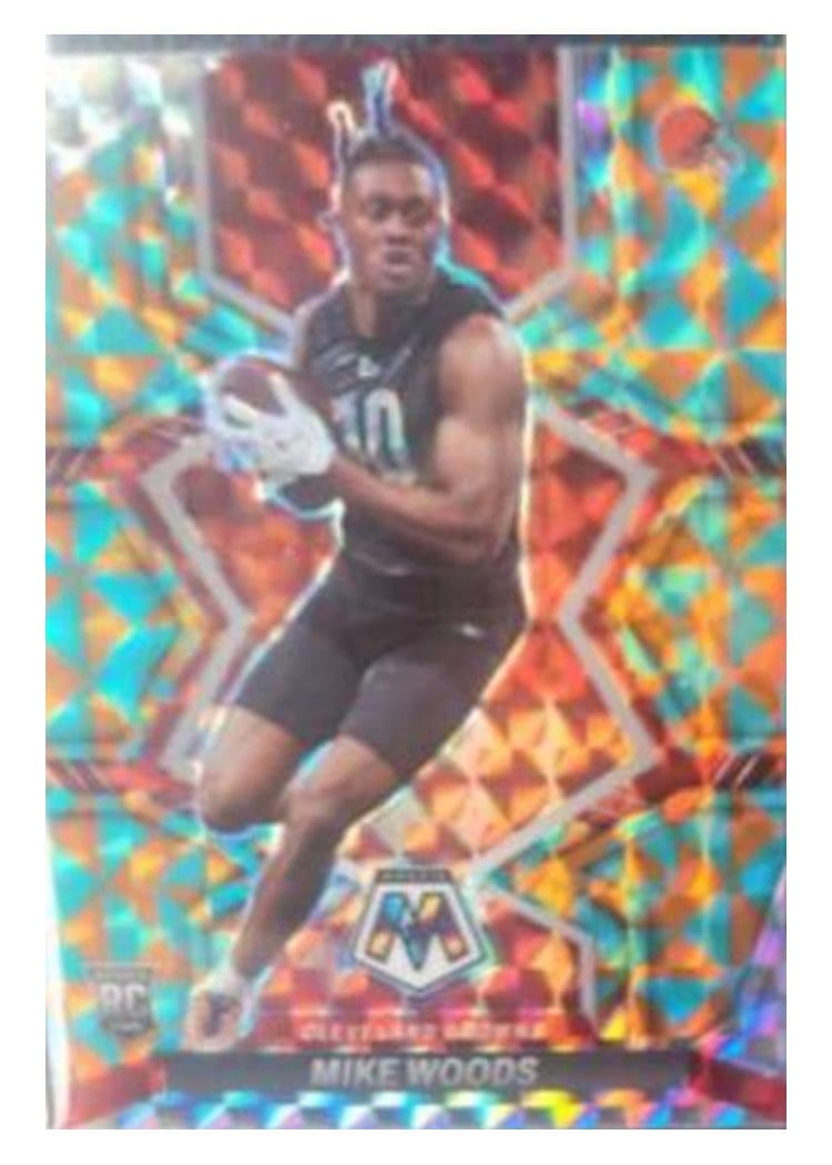 2022 Panini Mosaic Base Set Mike Woods #350 card