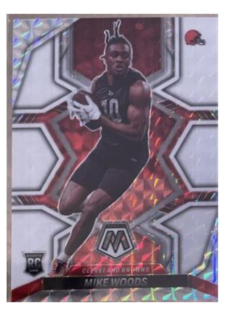 2022 Panini Mosaic Base Set Mike Woods #350 card