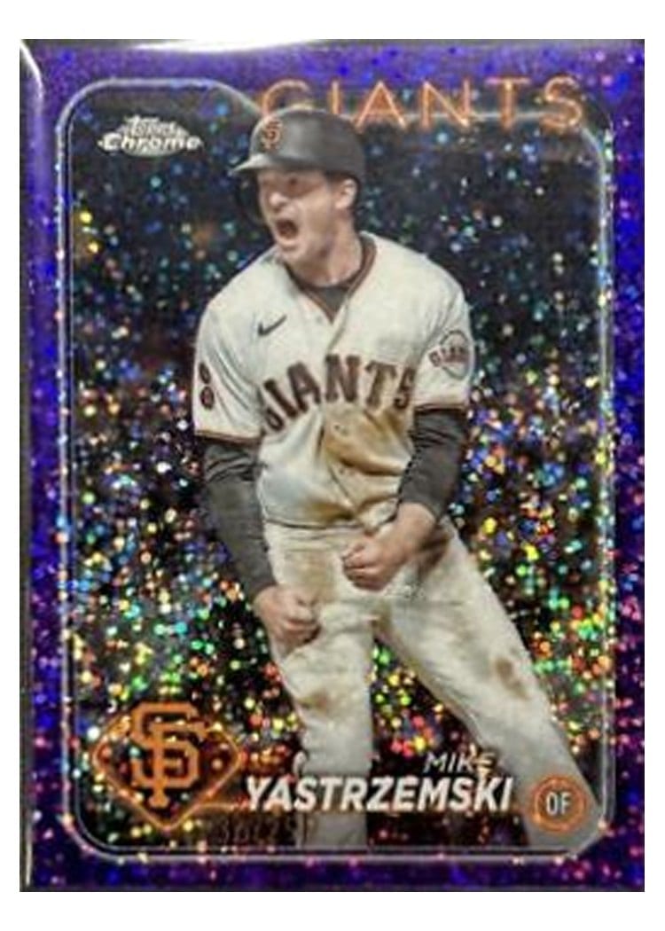 2024 Topps Chrome Base Set Mike Yastrzemski #87 card