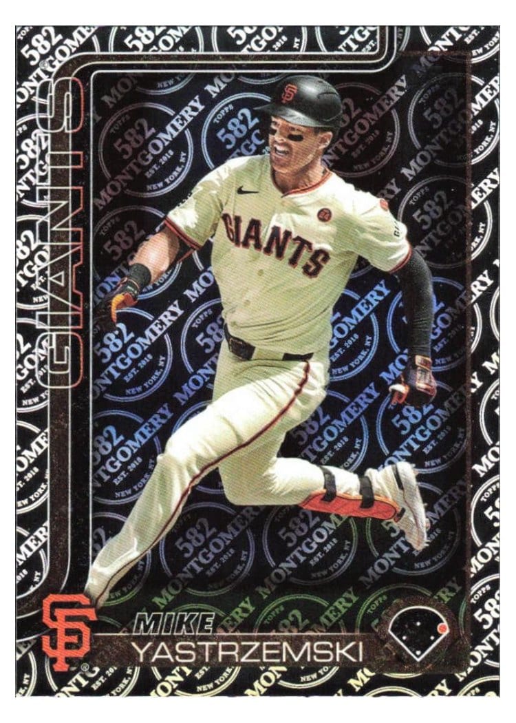 2025 Topps Base Set Mike Yastrzemski #186 card