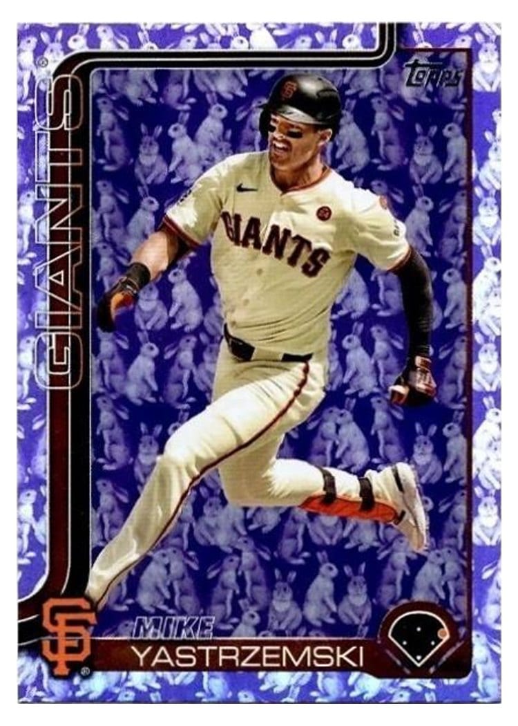 2025 Topps Base Set Mike Yastrzemski #186 card