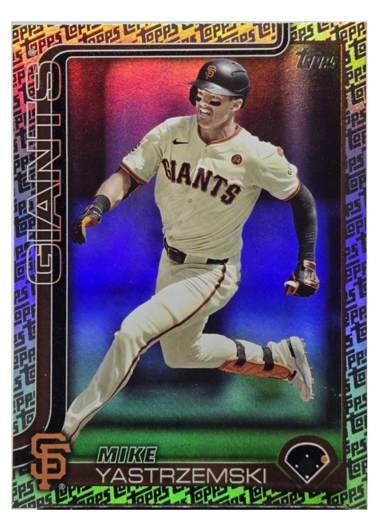 2025 Topps Base Set Mike Yastrzemski #186 card