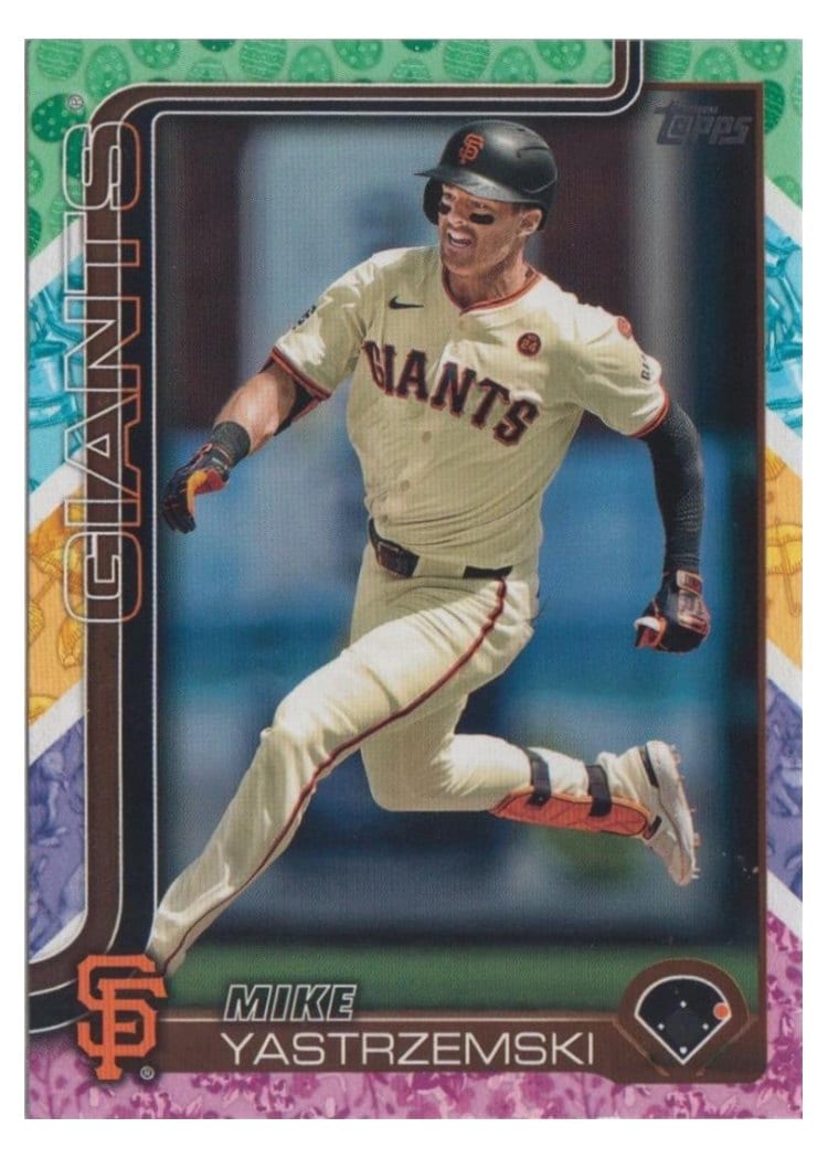 2025 Topps Base Set Mike Yastrzemski #186 card