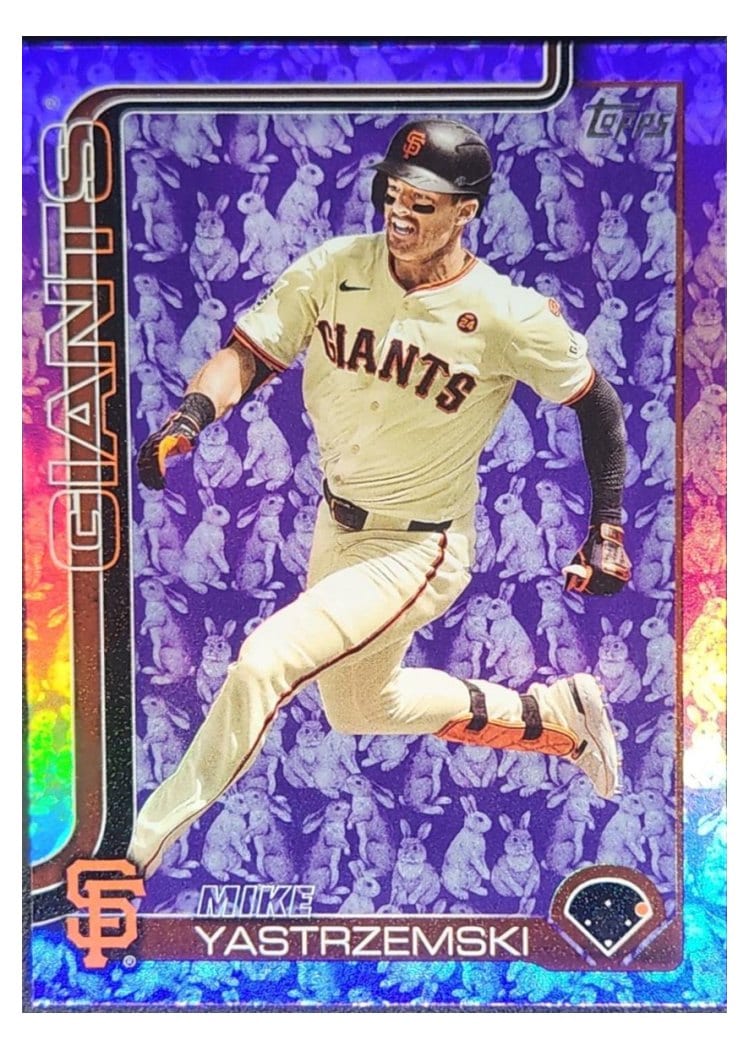 2025 Topps Base Set Mike Yastrzemski #186 card