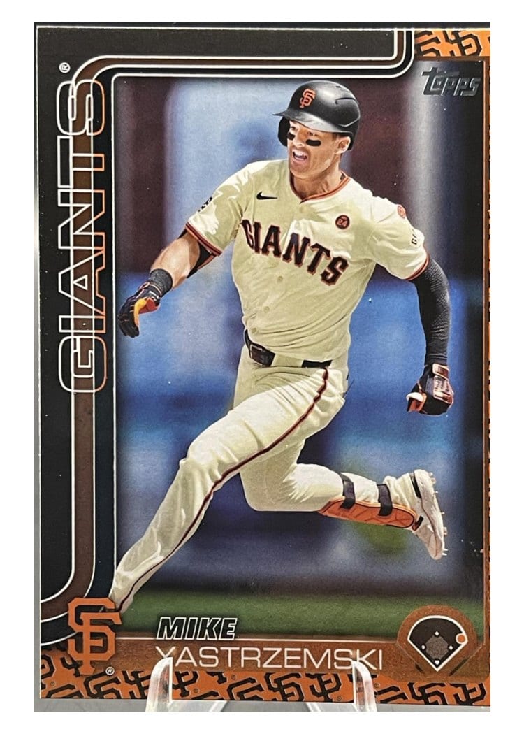 2025 Topps Base Set Mike Yastrzemski #186 card