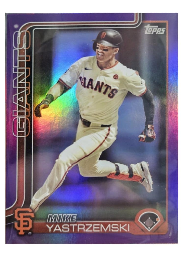 2025 Topps Base Set Mike Yastrzemski #186 card