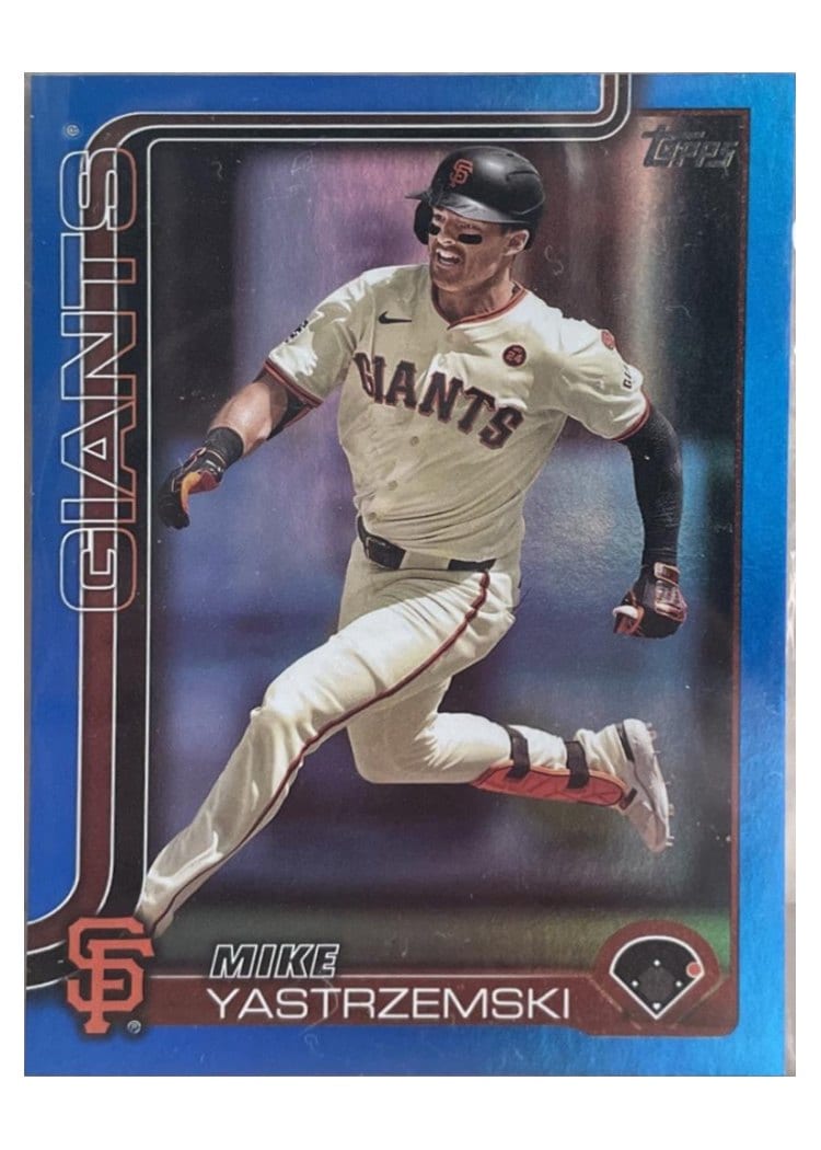 2025 Topps Base Set Mike Yastrzemski #186 card