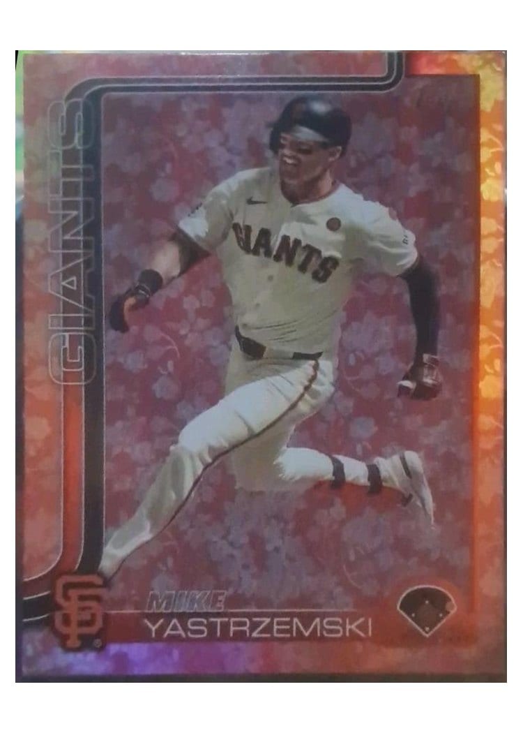 2025 Topps Base Set Mike Yastrzemski #186 card