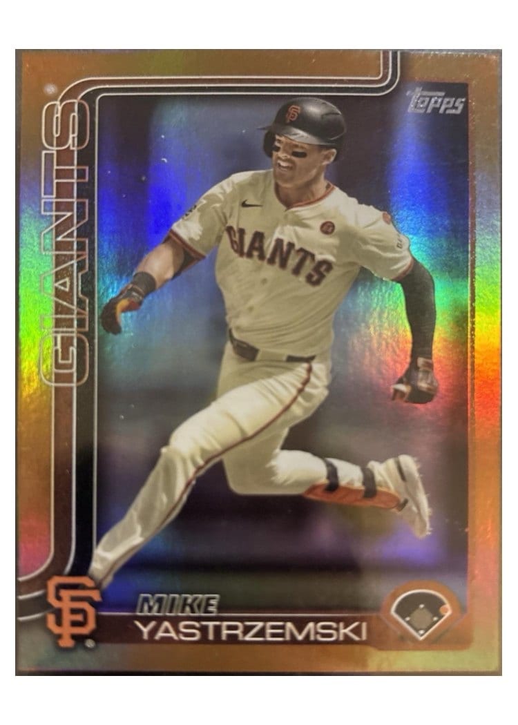 2025 Topps Base Set Mike Yastrzemski #186 card