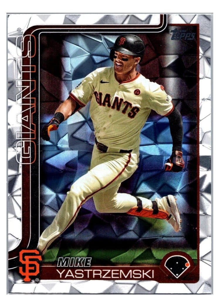 2025 Topps Base Set Mike Yastrzemski #186 card