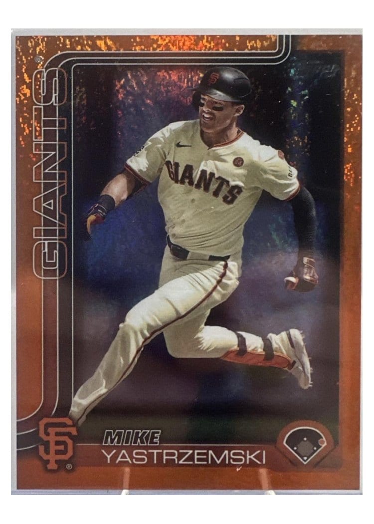 2025 Topps Base Set Mike Yastrzemski #186 card
