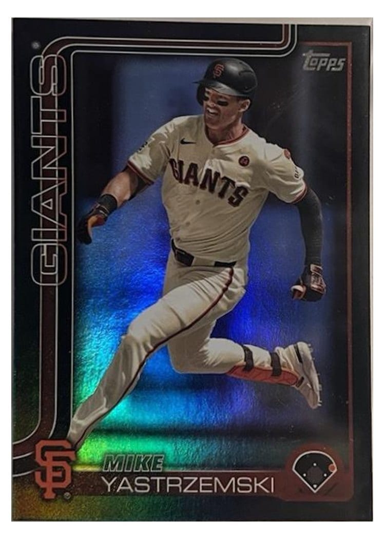 2025 Topps Base Set Mike Yastrzemski #186 card