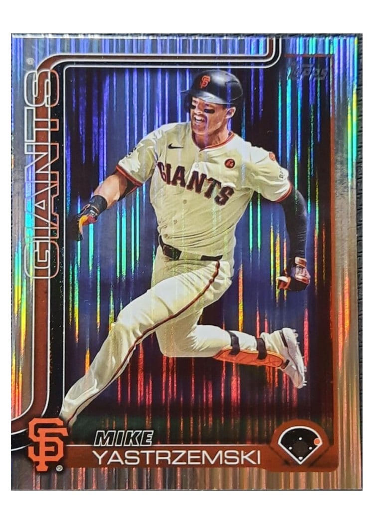 2025 Topps Base Set Mike Yastrzemski #186 card