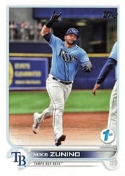 2022 Topps 1st Edition Base Set Mike Zunino #324 card