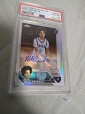 2023-24 Topps Chrome OTE Chrome Autographs Mikel Brown Jr. #A-MBJ card