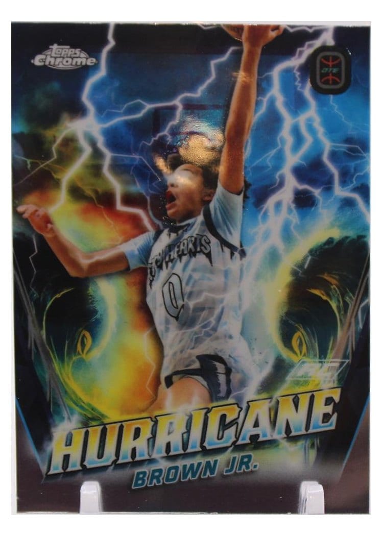 2023-24 Topps Chrome OTE Hurricane Mikel Brown Jr. #H-6 card