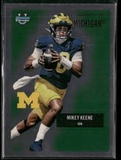 2025 Bowman University Chrome 1955 Bowman Football Mikey Keene #55AV-16 card