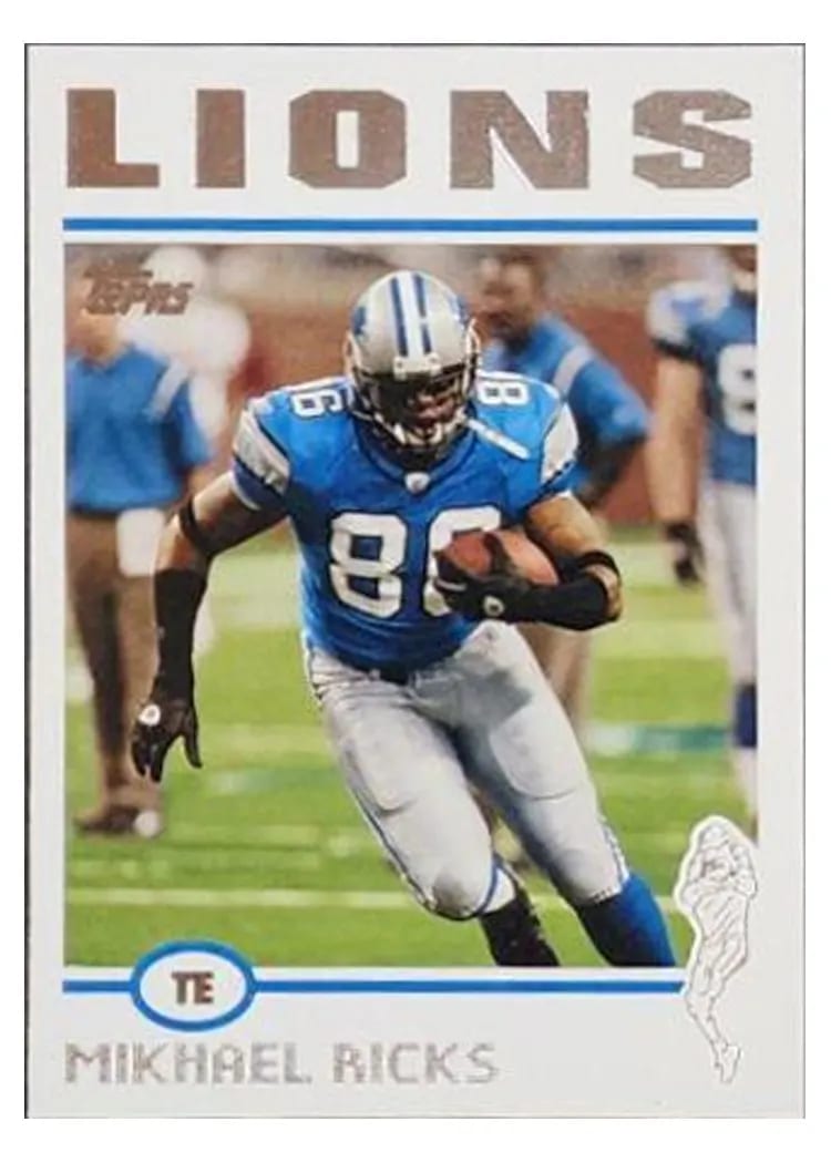 2004 Topps Mikhael Ricks #23 card