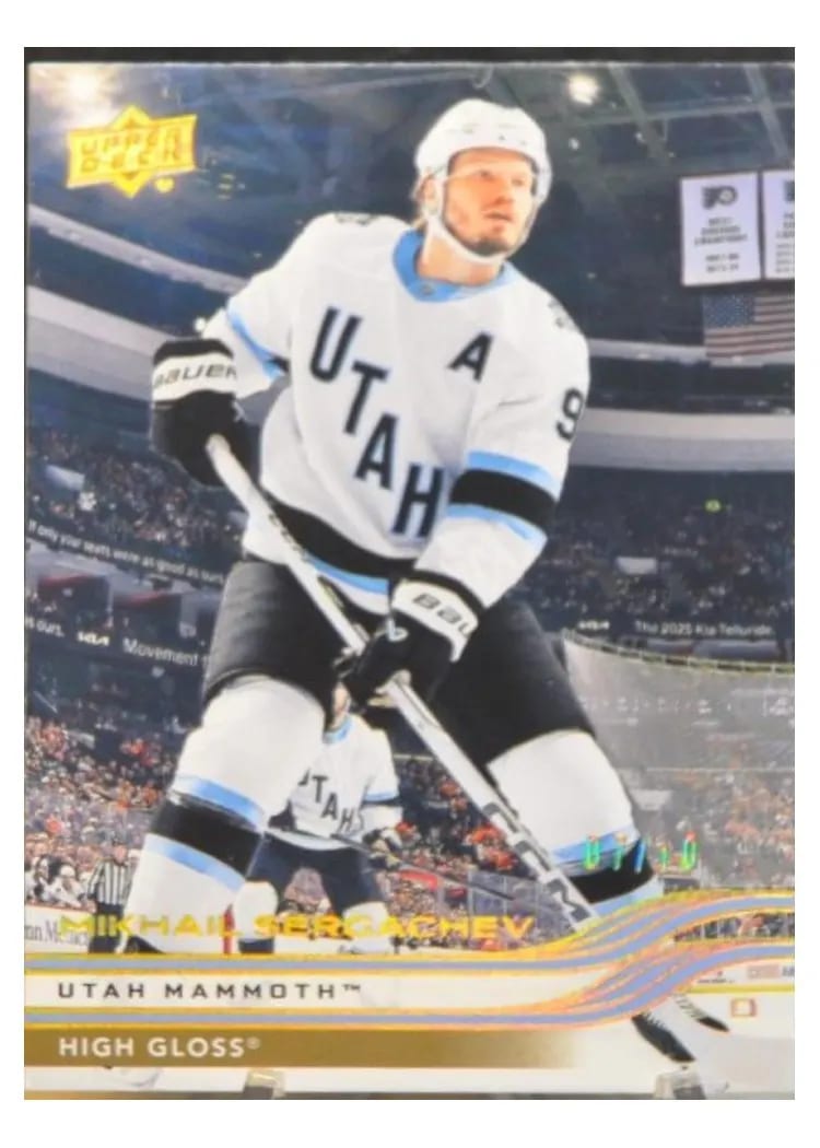 2025-26 Upper Deck Base Set Mikhail Sergachev #171 card