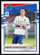 2020 Panini Chronicles Donruss Rated Rookies Serie A Mikkel Damsgaard #10 card