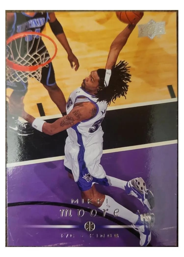 2008 Upper Deck Mikki Moore #165 card