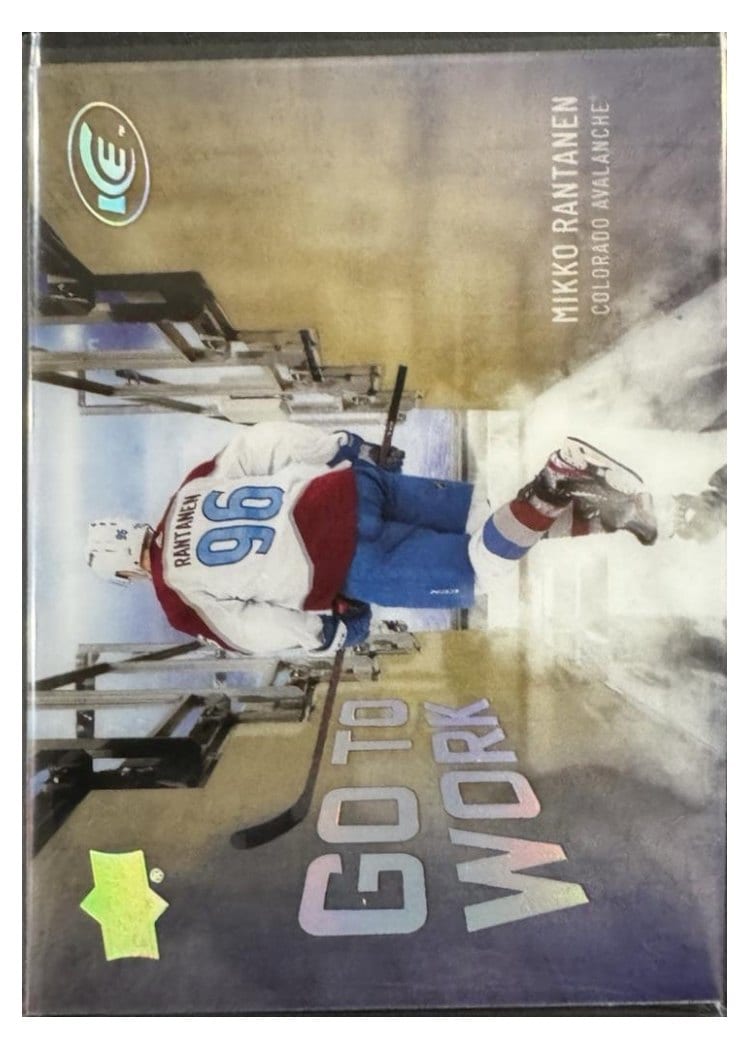 2024-25 Upper Deck Ice Go to Work Mikko Rantanen #GTW-5 card