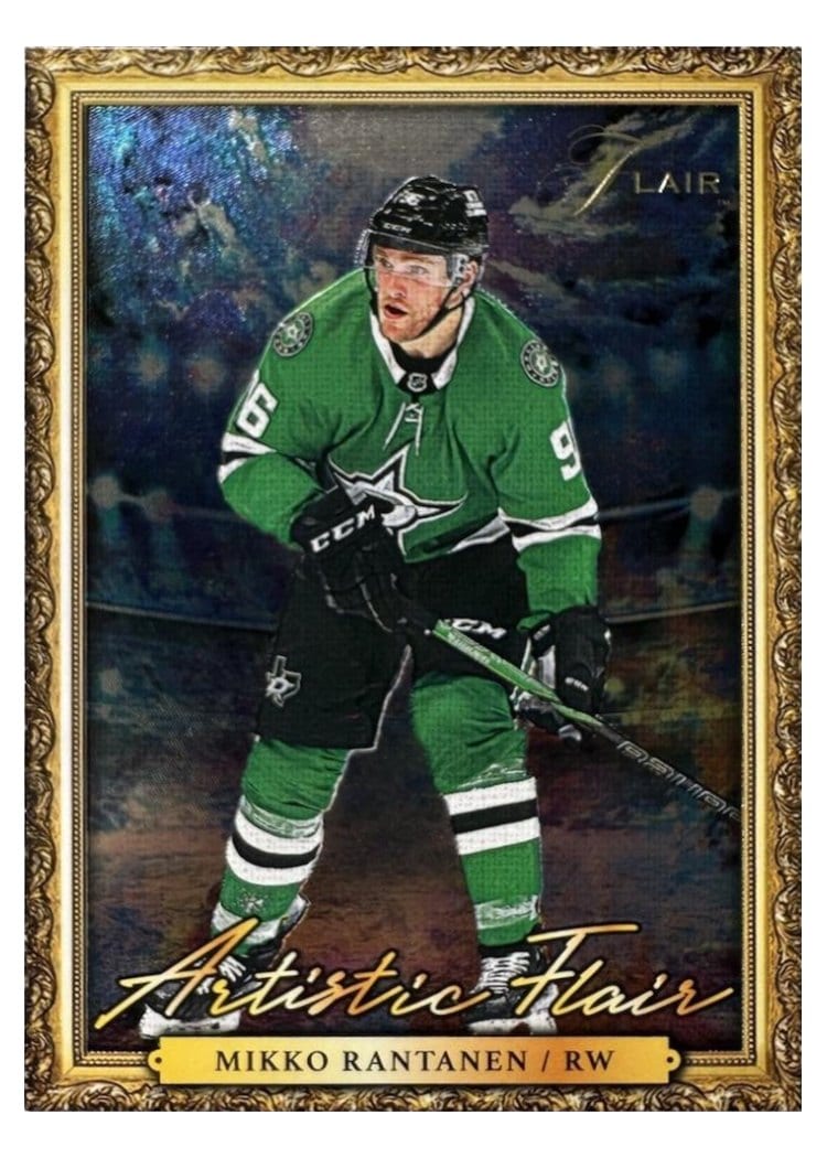 2025-26 Flair Artistic Flair Mikko Rantanen #AF-12 card