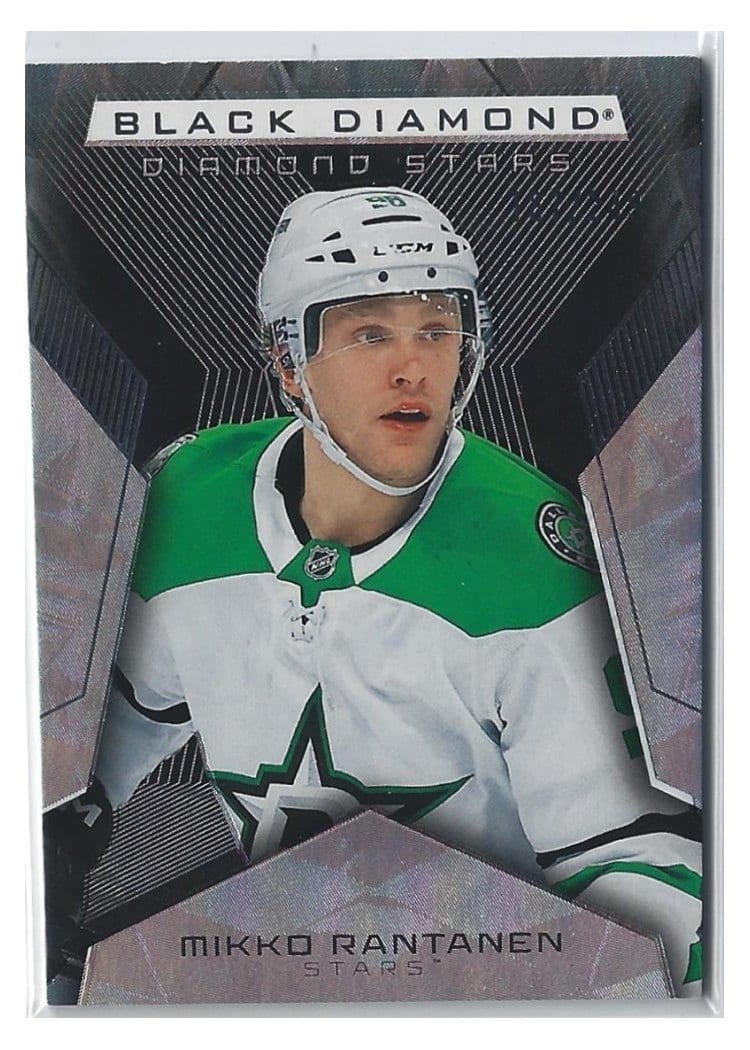 2025-26 Upper Deck Black Diamond Diamond Stars Mikko Rantanen #BDS-MR card