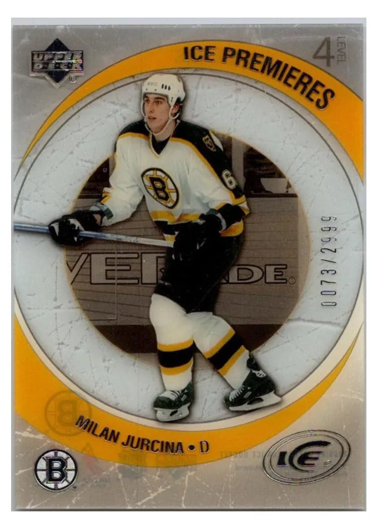 2005 Upper Deck Ice Milan Jurcina #146 card