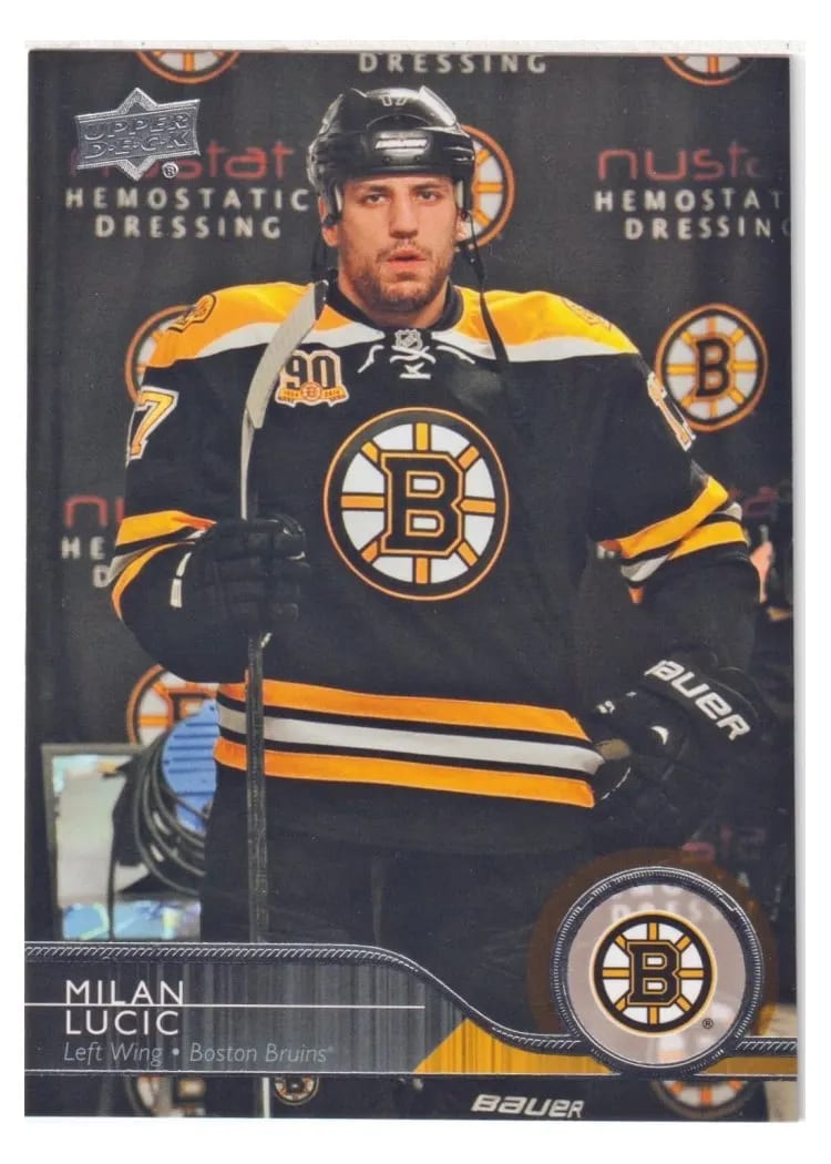 2014 Upper Deck Milan Lucic #14 card