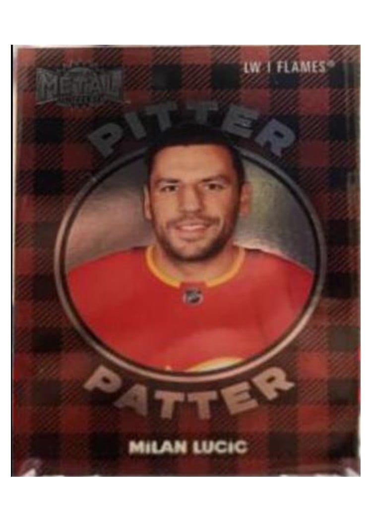 2021-22 SkyBox Metal Universe Pitter Patter Milan Lucic #PP-5 card