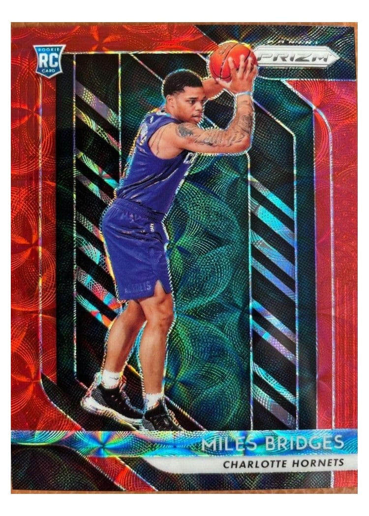 2018-19 Panini Prizm Base Set Miles Bridges #278 card
