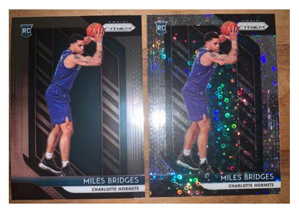 2018-19 Panini Prizm Base Set Miles Bridges #278 card