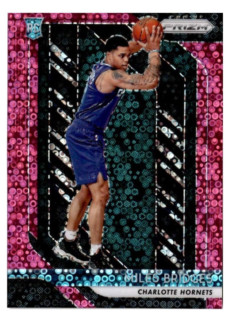 2018-19 Panini Prizm Base Set Miles Bridges #278 card