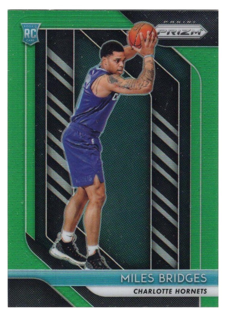 2018-19 Panini Prizm Base Set Miles Bridges #278 card