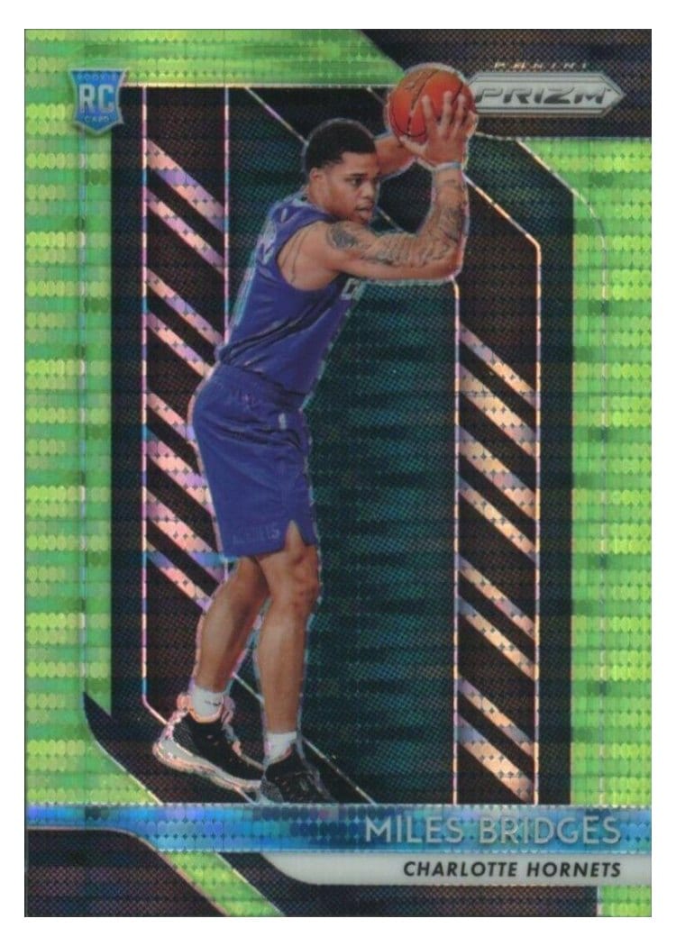 2018-19 Panini Prizm Base Set Miles Bridges #278 card