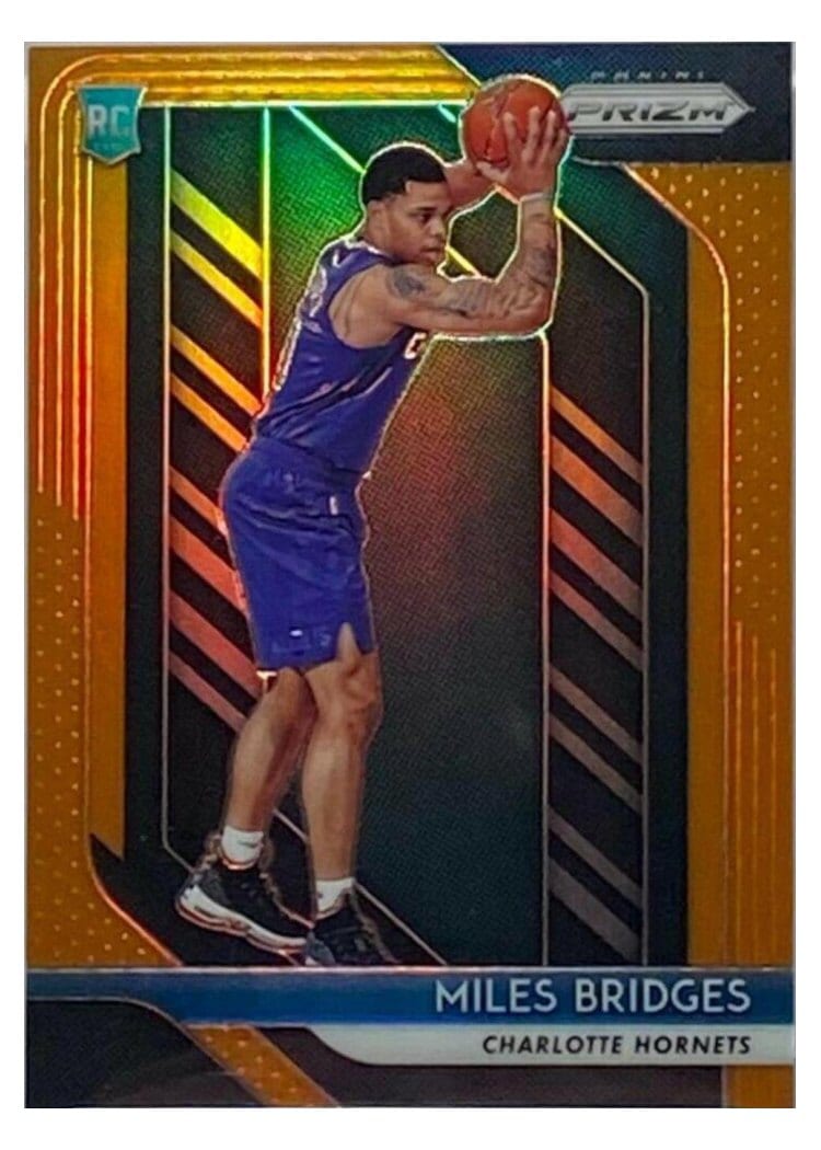 2018-19 Panini Prizm Base Set Miles Bridges #278 card