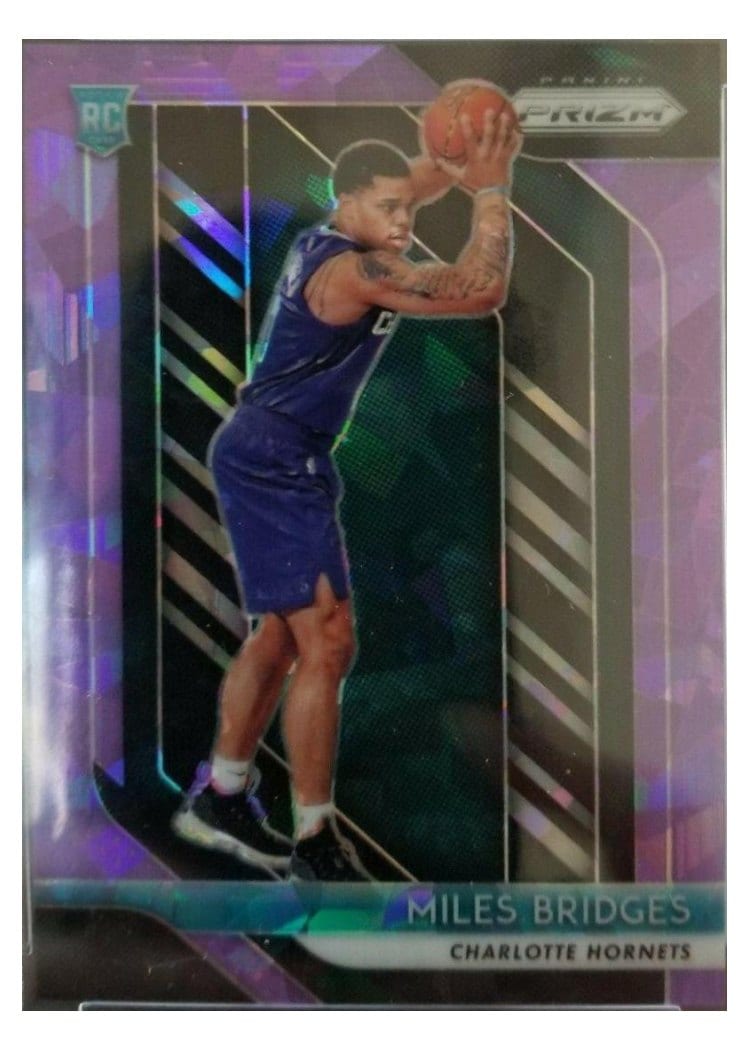 2018-19 Panini Prizm Base Set Miles Bridges #278 card