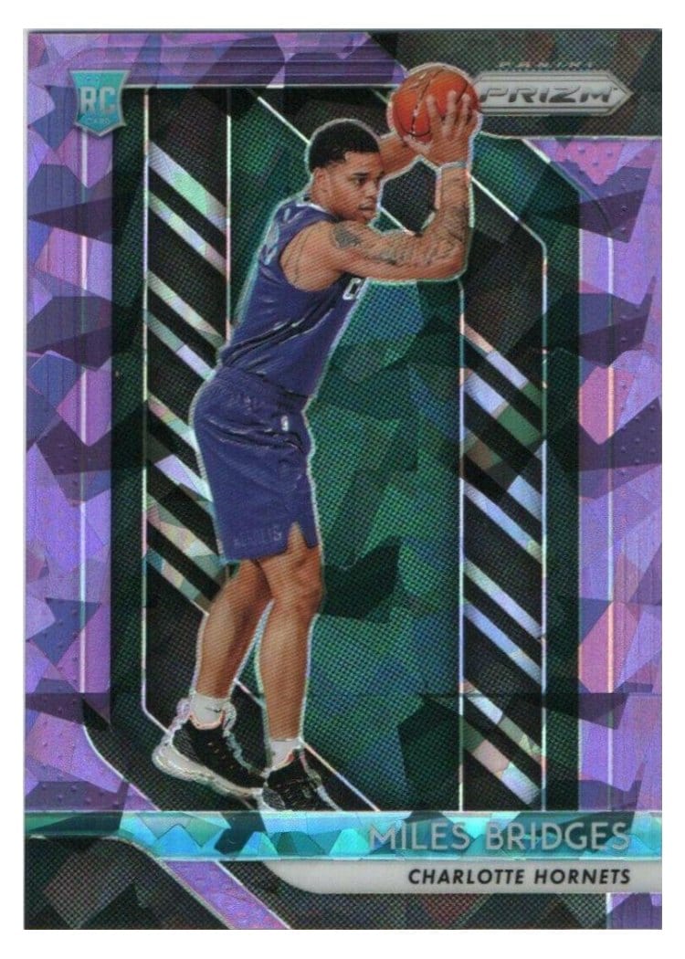 2018-19 Panini Prizm Base Set Miles Bridges #278 card