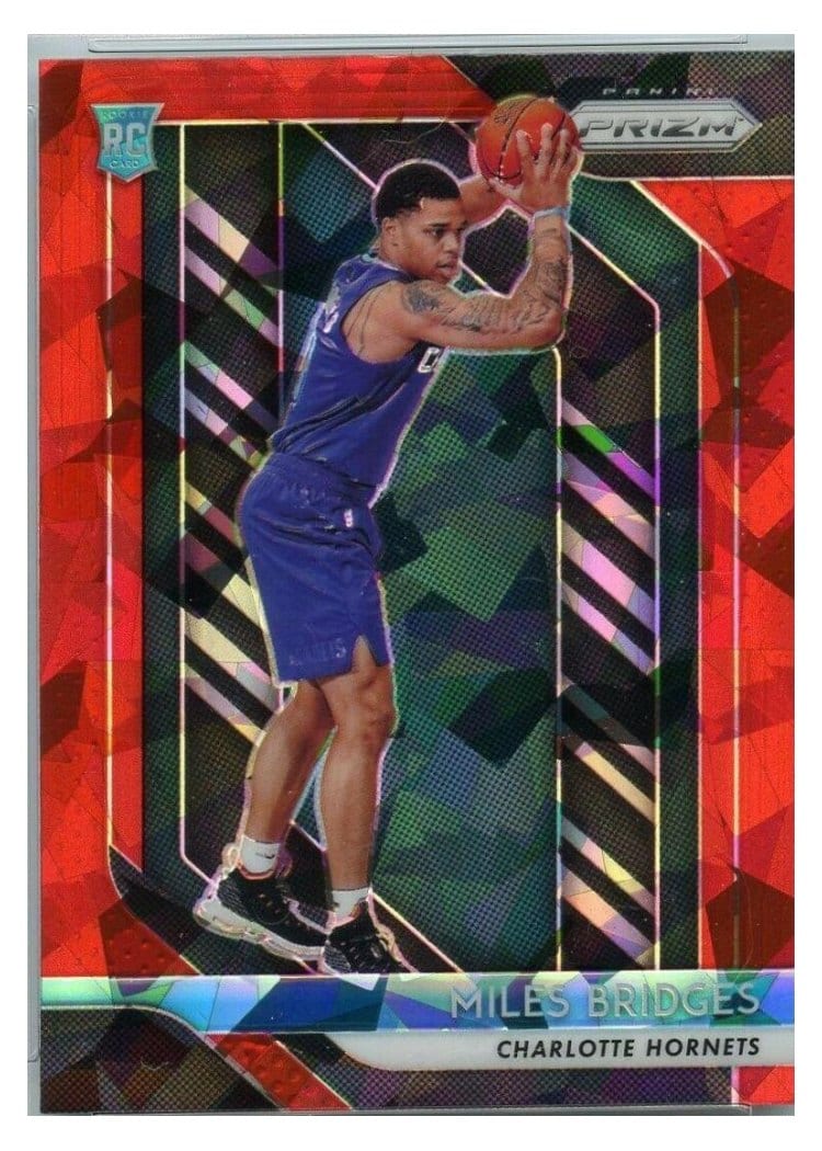 2018-19 Panini Prizm Base Set Miles Bridges #278 card
