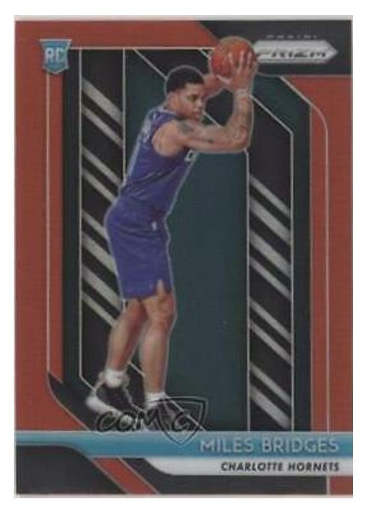 2018-19 Panini Prizm Base Set Miles Bridges #278 card