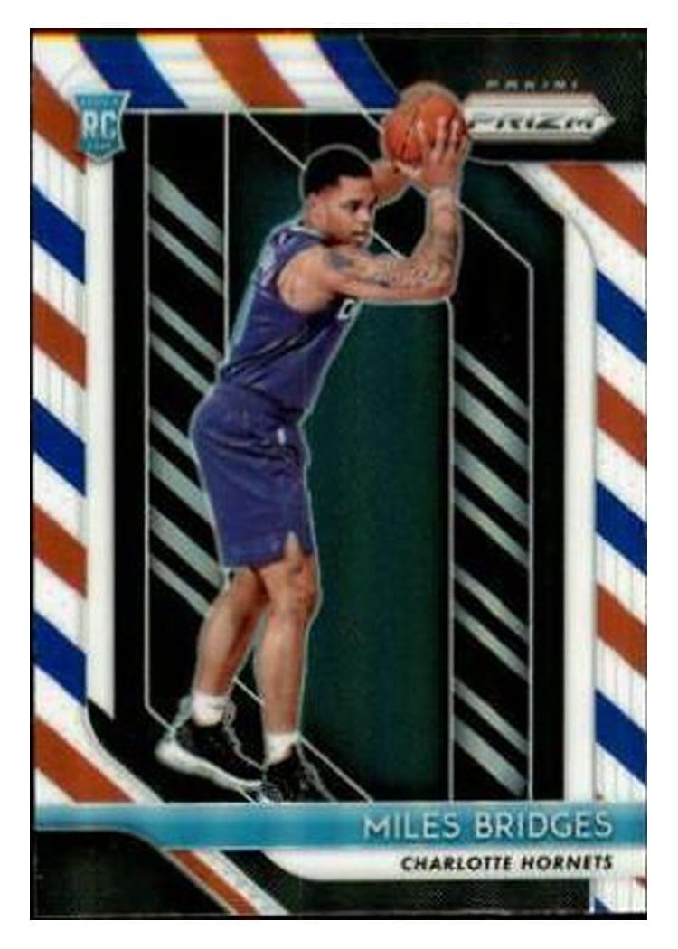 2018-19 Panini Prizm Base Set Miles Bridges #278 card