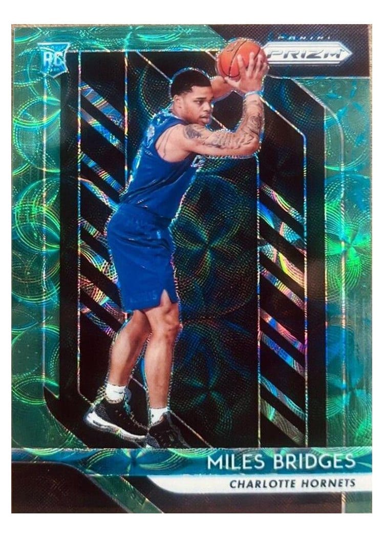 2018-19 Panini Prizm Base Set Miles Bridges #278 card
