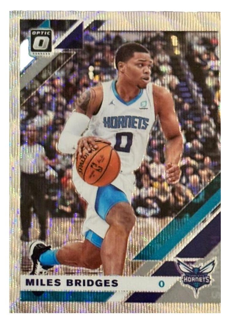 2019-20 Donruss Optic Base Set Miles Bridges #34 card