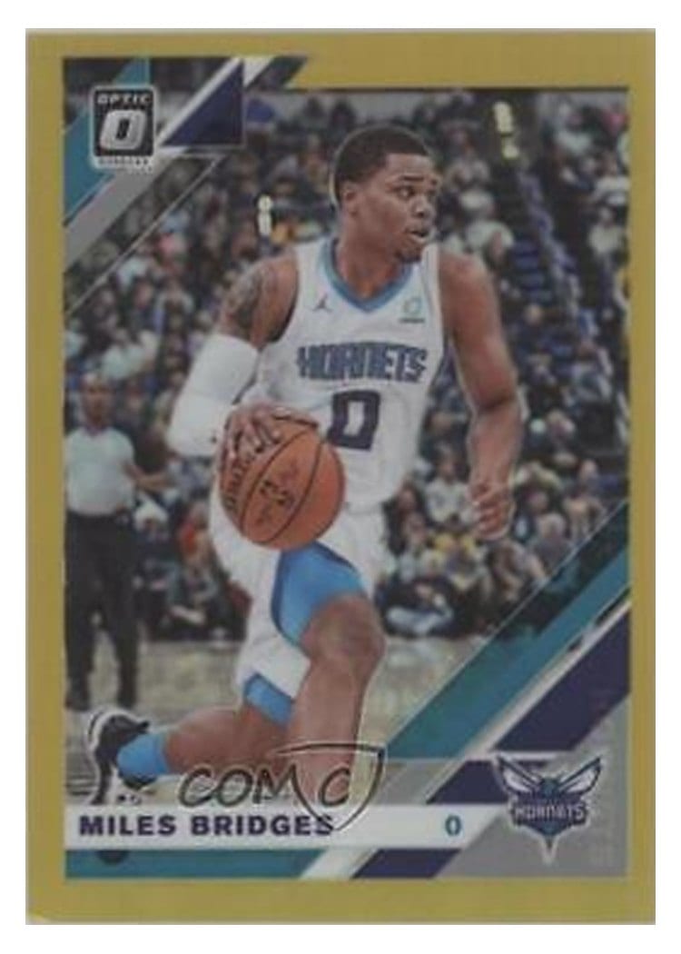 2019-20 Donruss Optic Base Set Miles Bridges #34 card