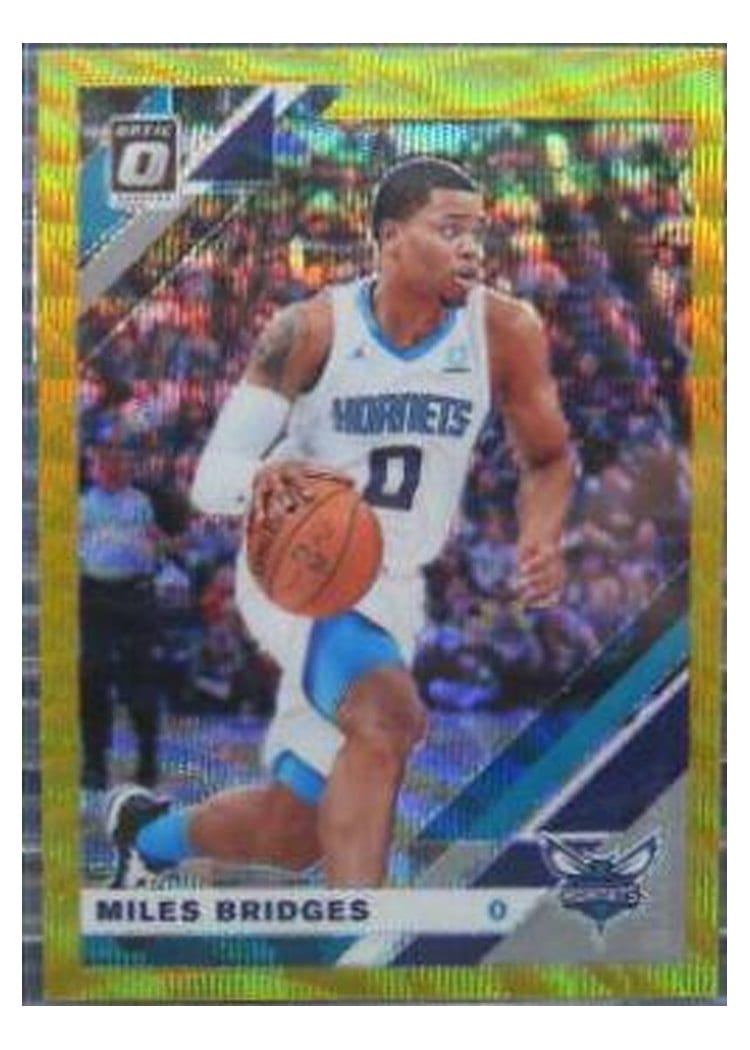 2019-20 Donruss Optic Base Set Miles Bridges #34 card