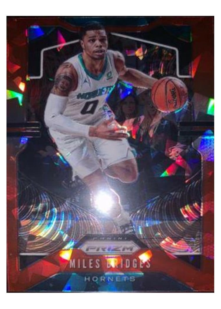 2019-20 Panini Prizm Base Set Miles Bridges #55 card