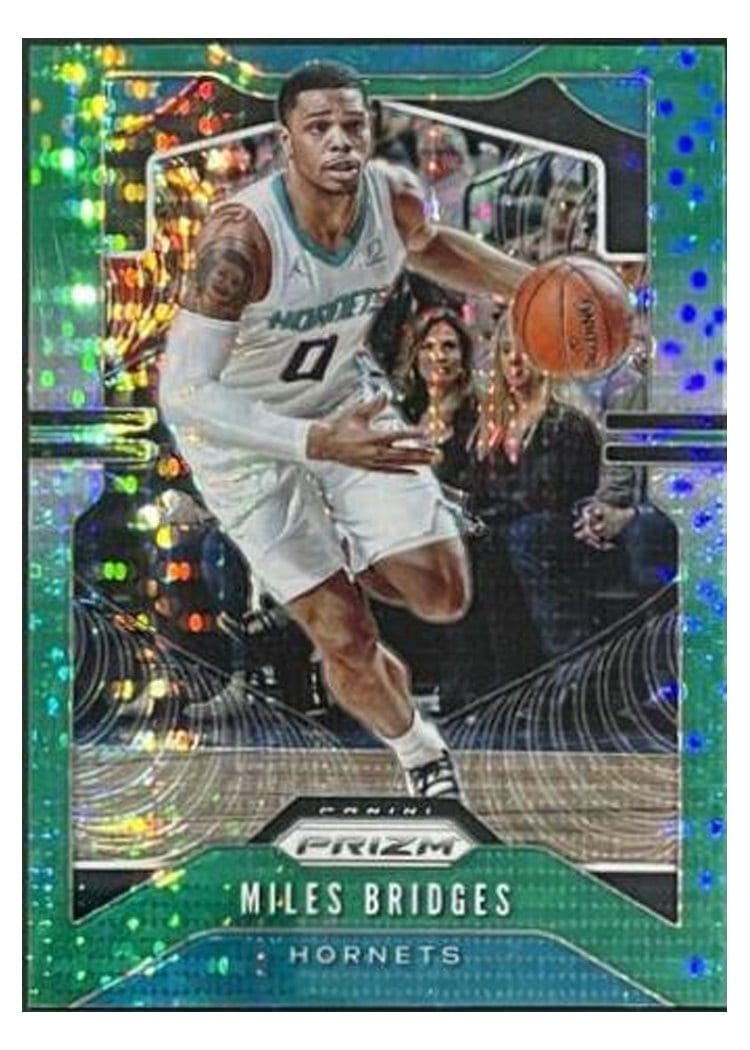 2019-20 Panini Prizm Base Set Miles Bridges #55 card